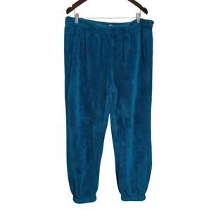 UGG RTW Niko Sherpa Jogger Size Extra Large XL Women’s Teal Lounge Wear Pajama